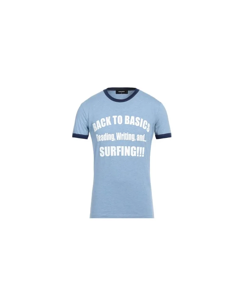 Dsquared2 TOPS - T-shirtsauf YOOX.COM Hellblau