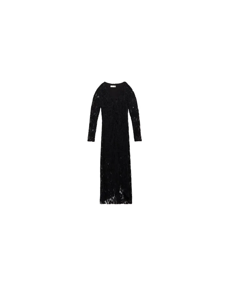 HAVEONE KLEIDER - Maxi-Kleiderauf YOOX.COM Schwarz