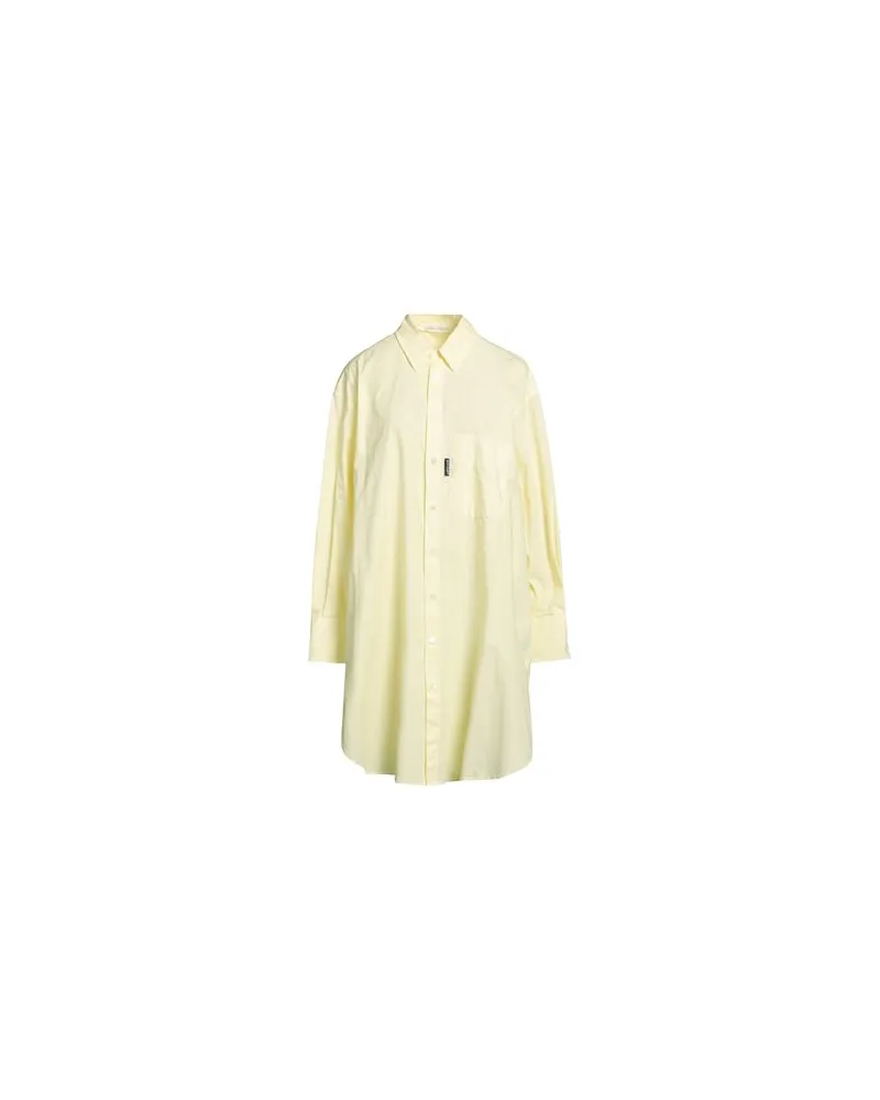 Palm Angels KLEIDER - Mini-Kleiderauf YOOX.COM Pastellgelb