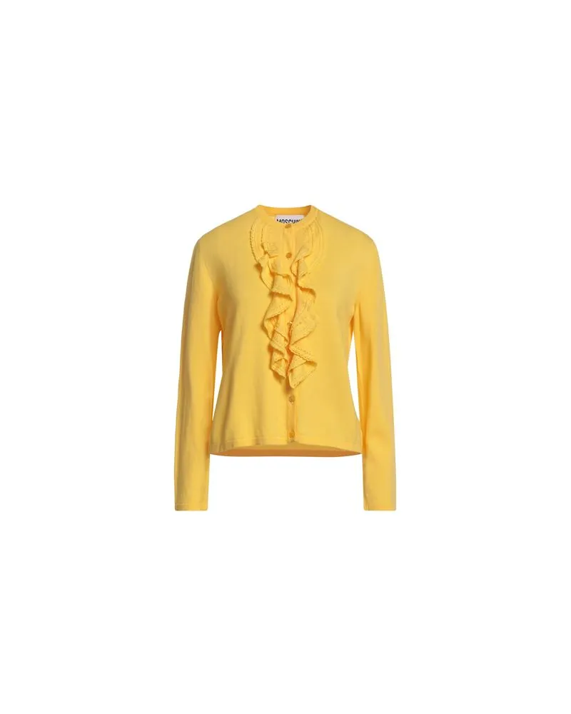 Moschino COUTURE - STRICKWAREN - Strickjackenauf YOOX.COM Gelb