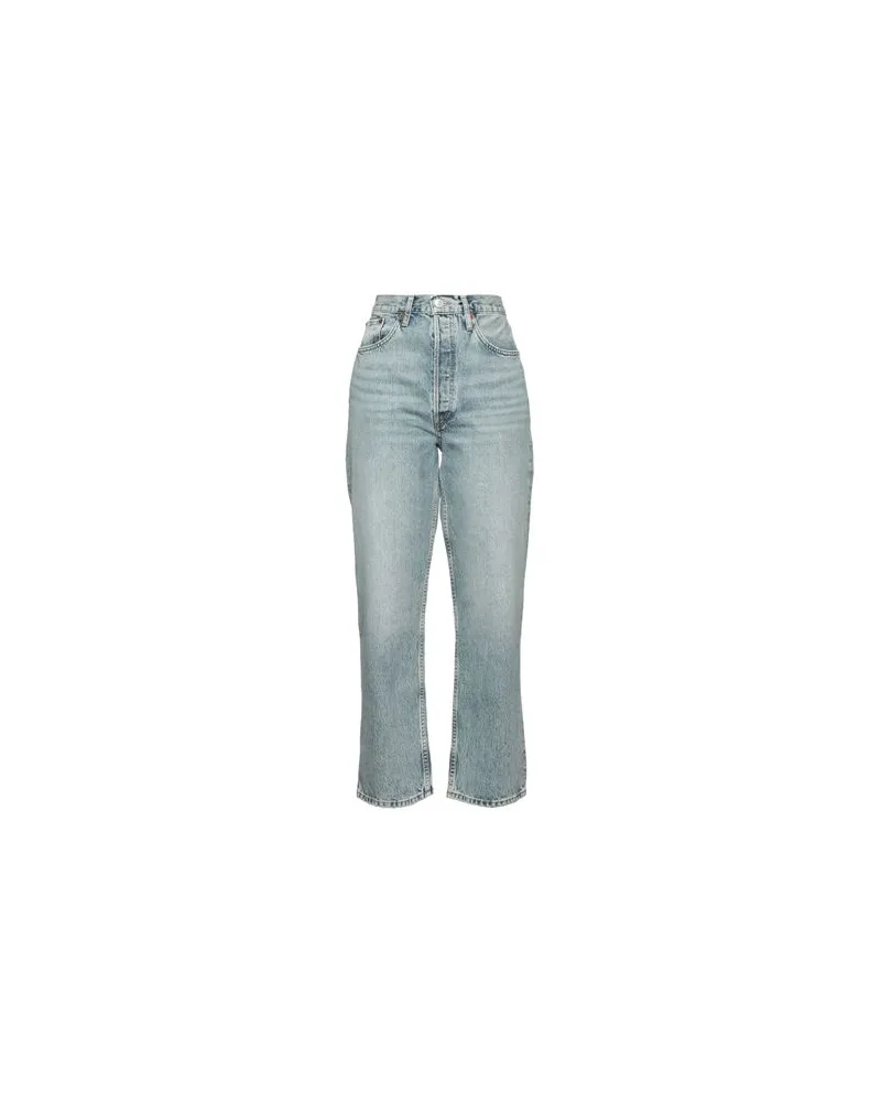 RE/DONE HOSEN & RÖCKE - Jeanshosenauf YOOX.COM Blau