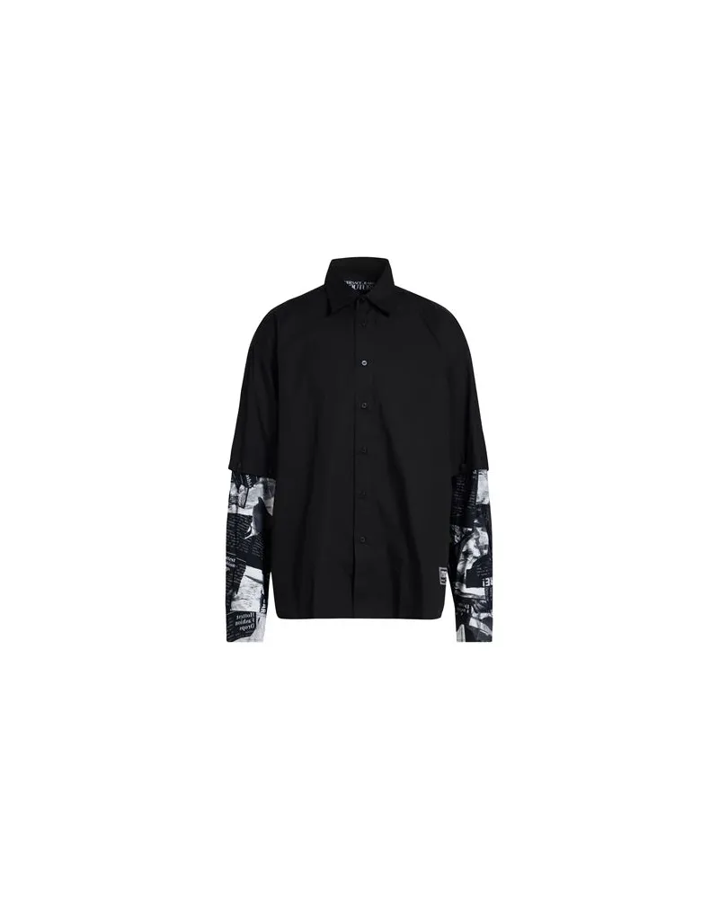 Versace Jeans TOPS - Hemdenauf YOOX.COM Schwarz