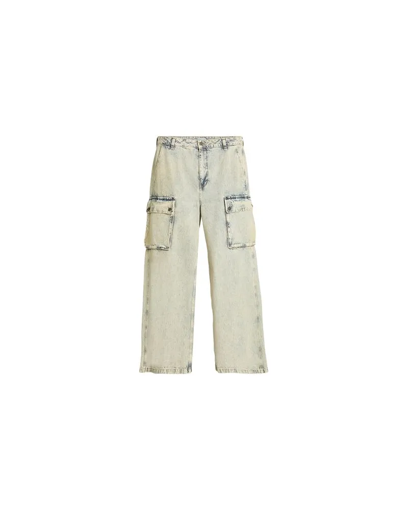 Guess HOSEN & RÖCKE - Jeanshosenauf YOOX.COM Blau