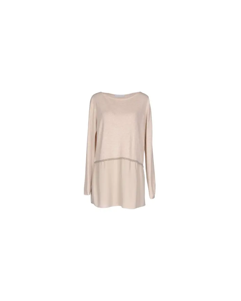 Fabiana Filippi STRICKWAREN - Pulloverauf YOOX.COM Beige