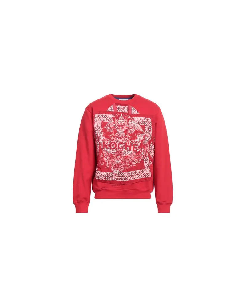 KOCHÉ TOPS - Sweatshirtsauf YOOX.COM Rot