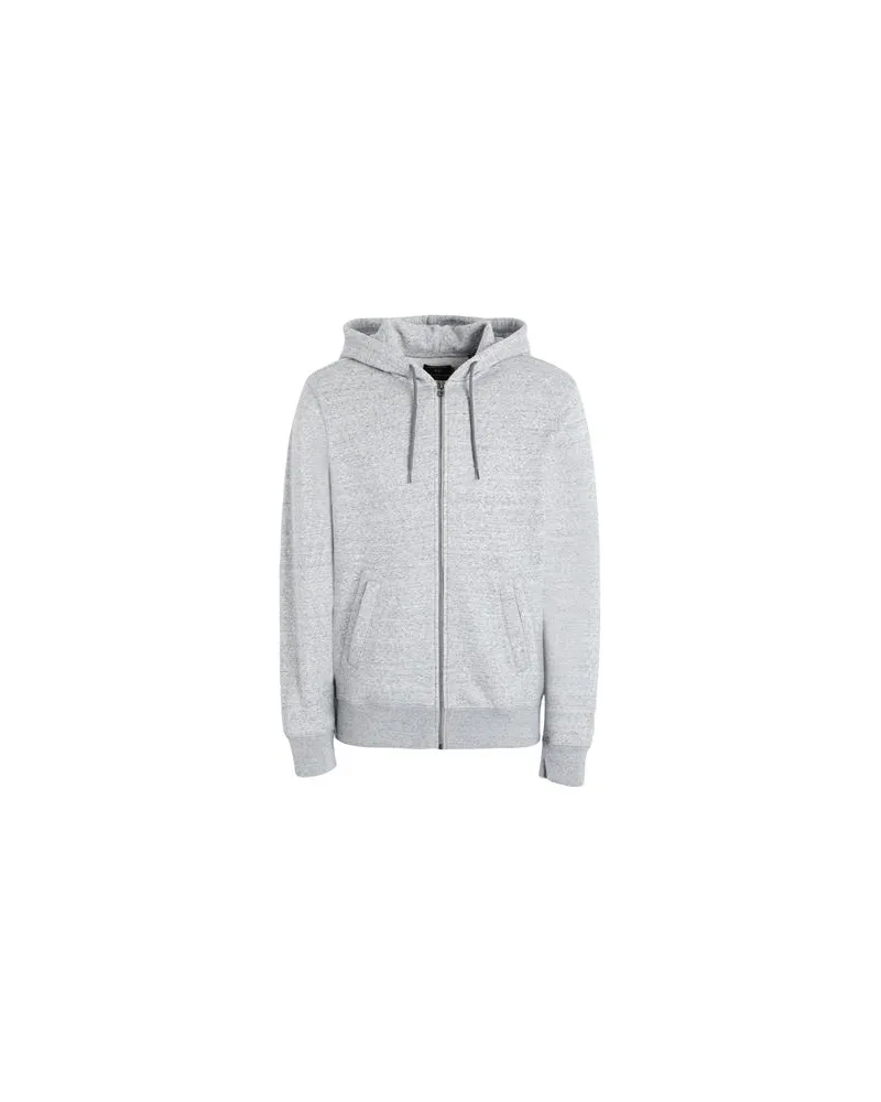 Dockers FULL ZIP HOODIE  - TOPS - Sweatshirtsauf YOOX.COM Grau