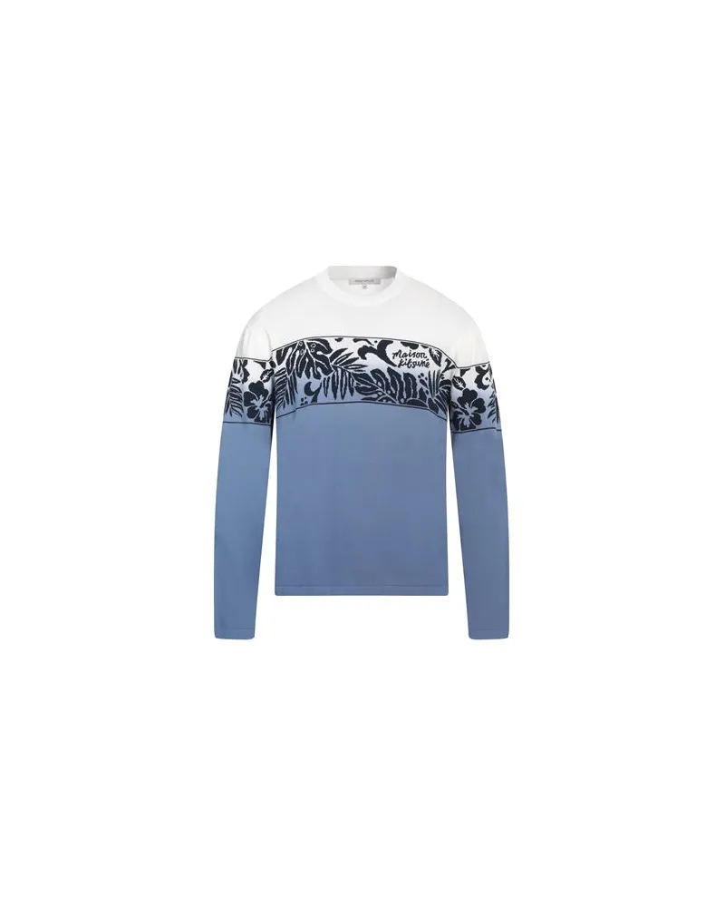 Kitsuné STRICKWAREN - Pulloverauf YOOX.COM Blaugrau