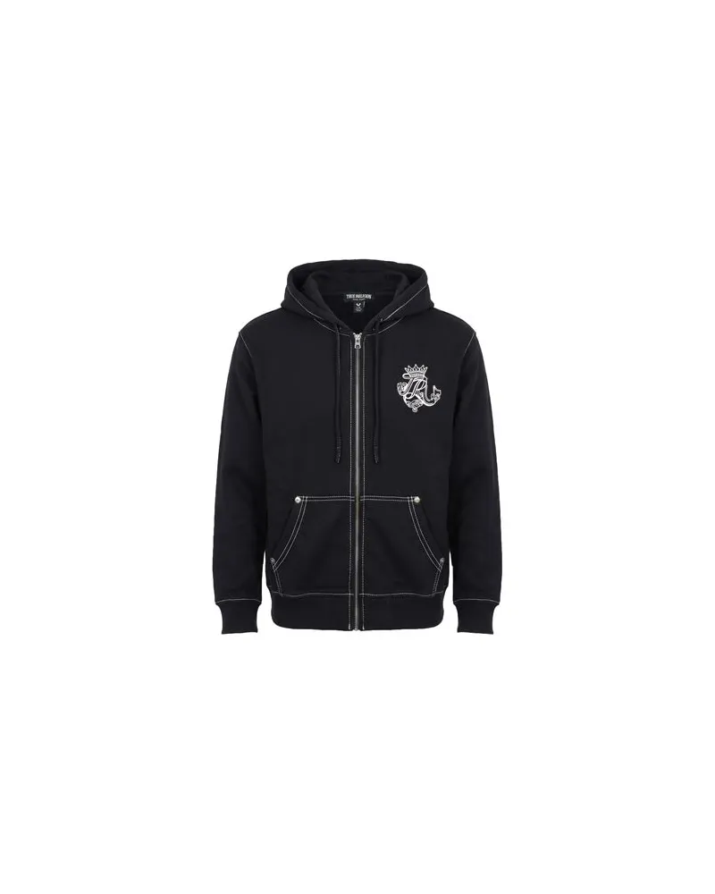 True Religion TOPS - Sweatshirtsauf YOOX.COM Schwarz