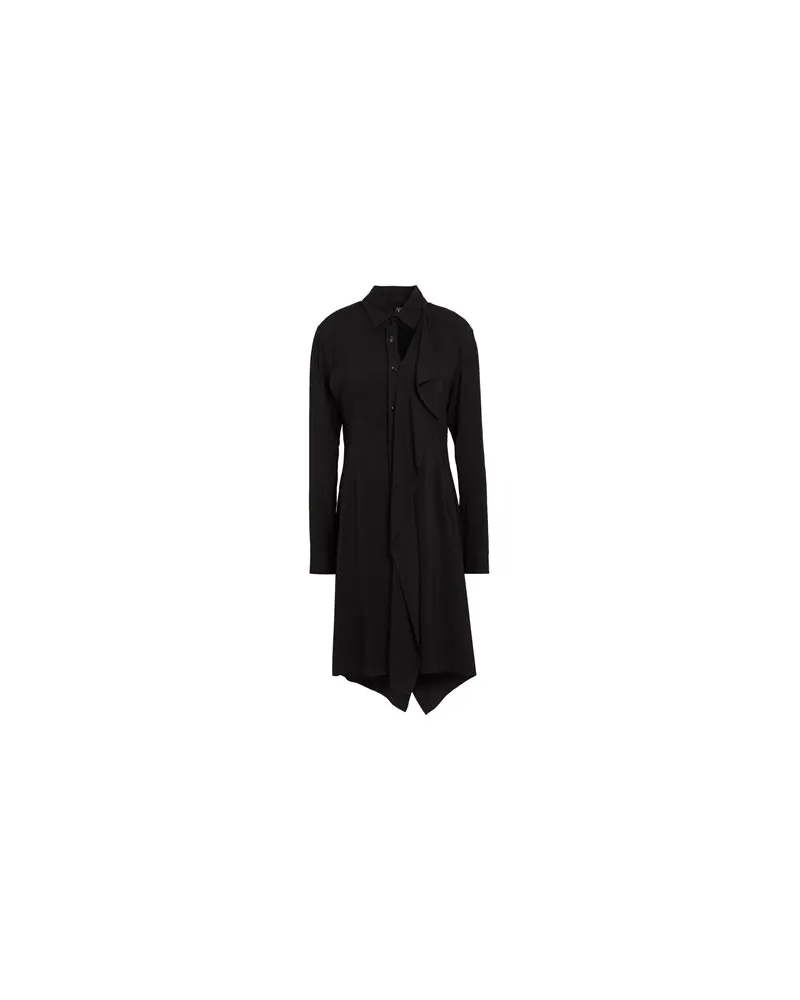 Y'S YOHJI YAMAMOTO KLEIDER - Mini-Kleiderauf YOOX.COM Schwarz