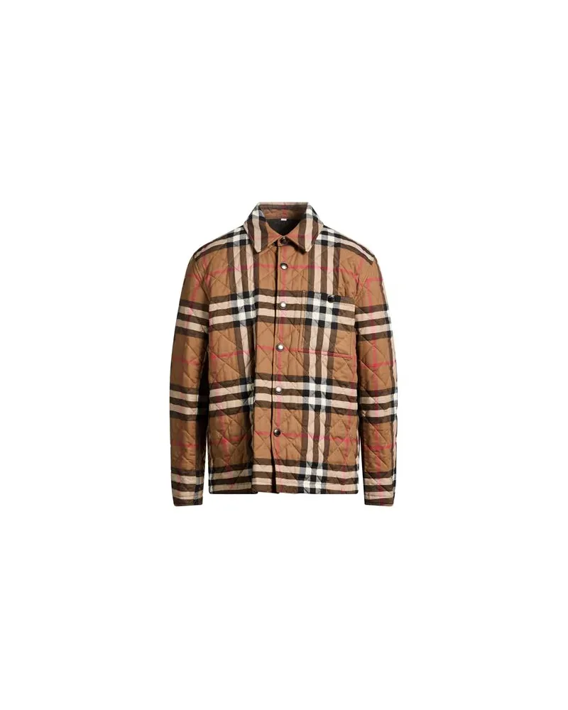 Burberry JACKEN & MÄNTEL - Pufferjacken & Daunenjackenauf YOOX.COM Kamel