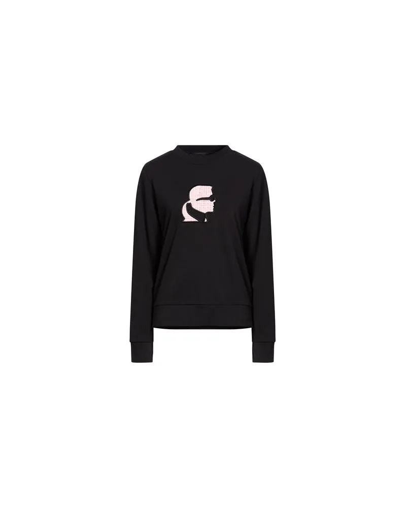 Karl Lagerfeld TOPS - Sweatshirtsauf YOOX.COM Schwarz