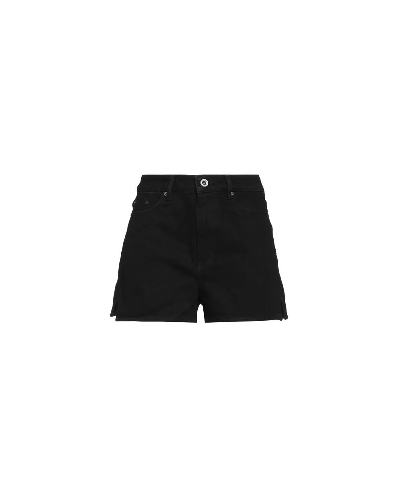 Self-Portrait HOSEN & RÖCKE - Jeansshortsauf YOOX.COM Schwarz