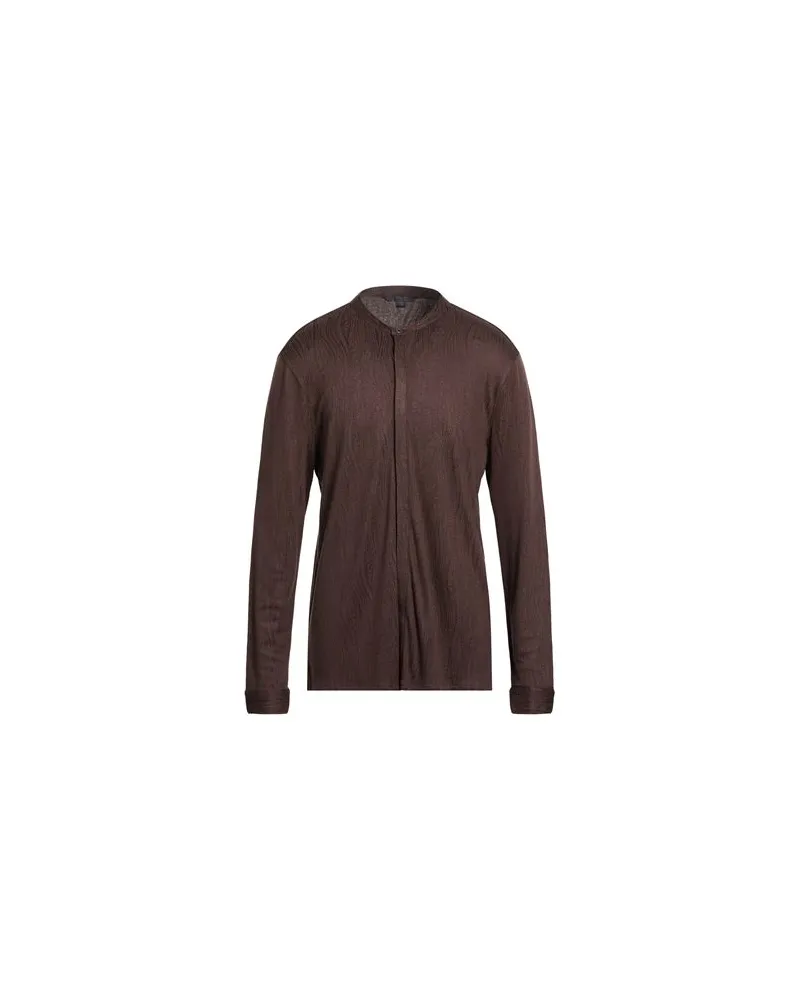 John Varvatos TOPS - Hemdenauf YOOX.COM Dunkelbraun