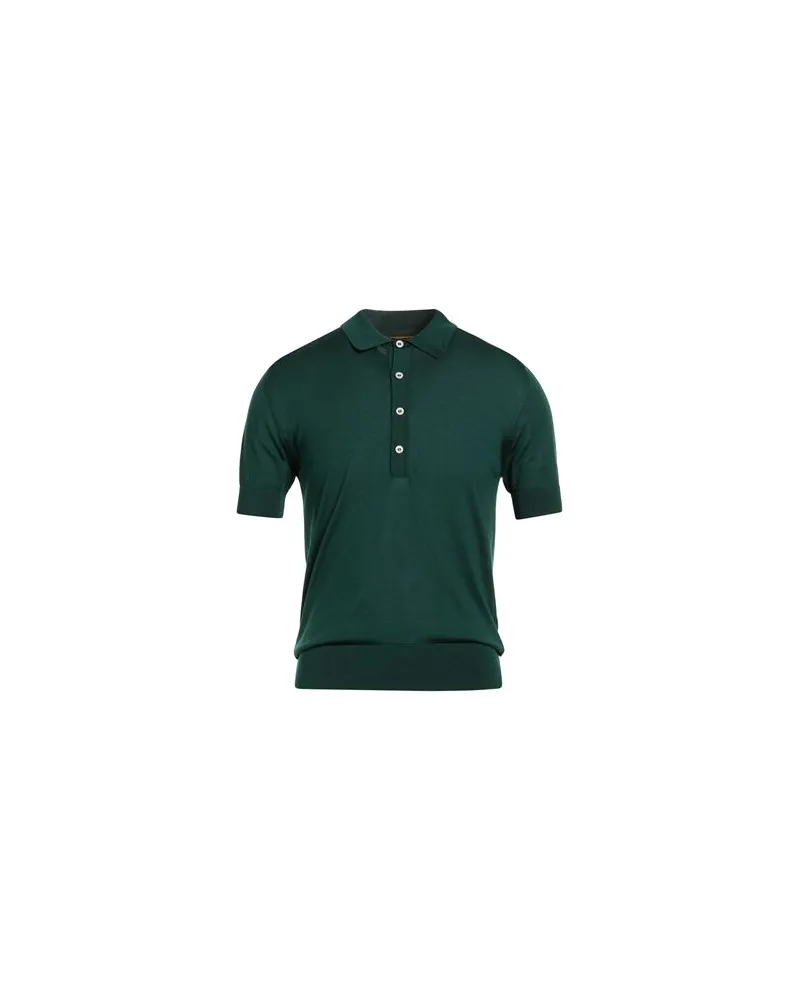 MOORER TOPS - Poloshirtsauf YOOX.COM Dunkelgrün
