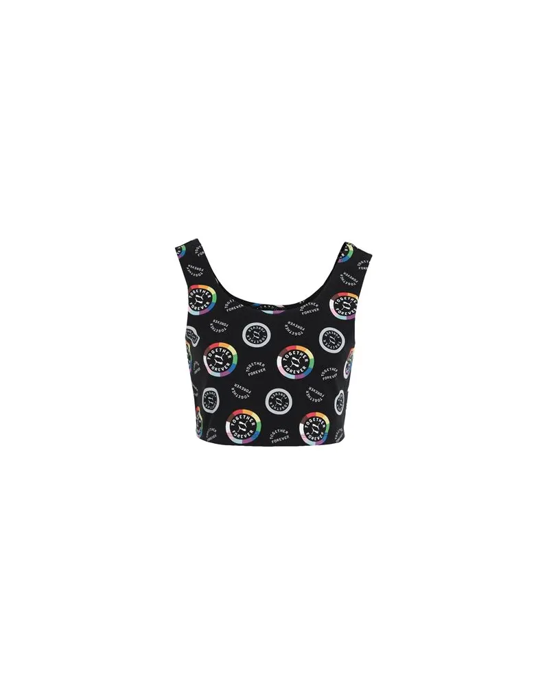 Puma PRIDE AOP Bralette  - TOPS - Topsauf YOOX.COM Schwarz