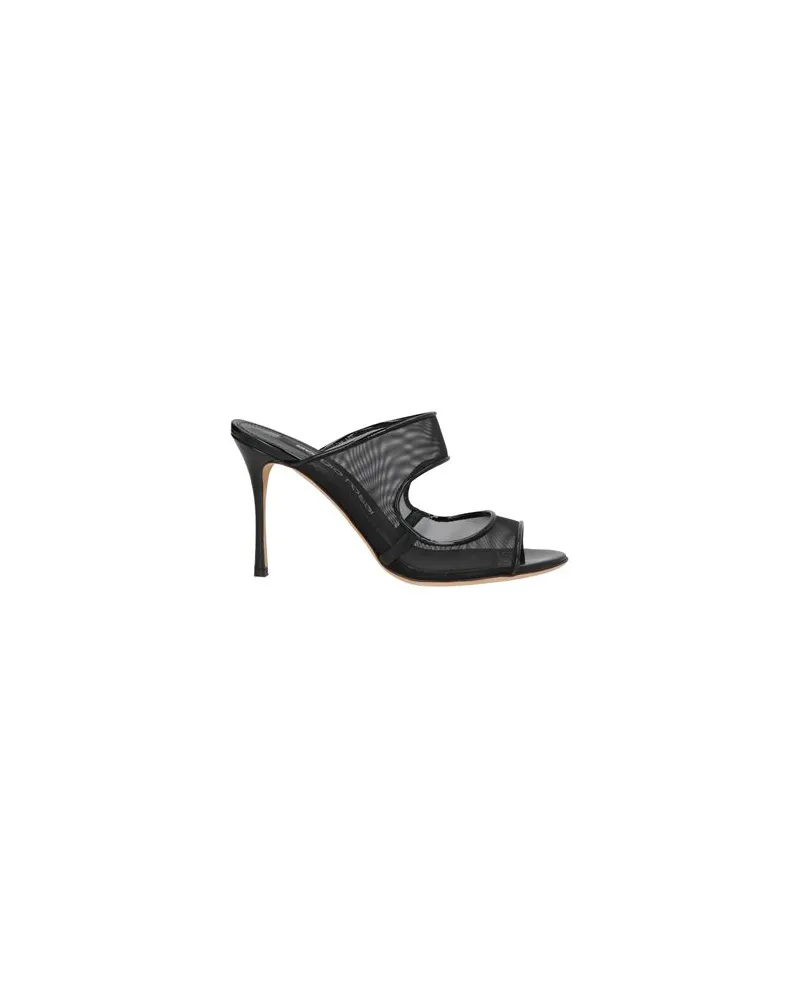 Sergio Rossi SCHUHE - Sandalenauf YOOX.COM Schwarz