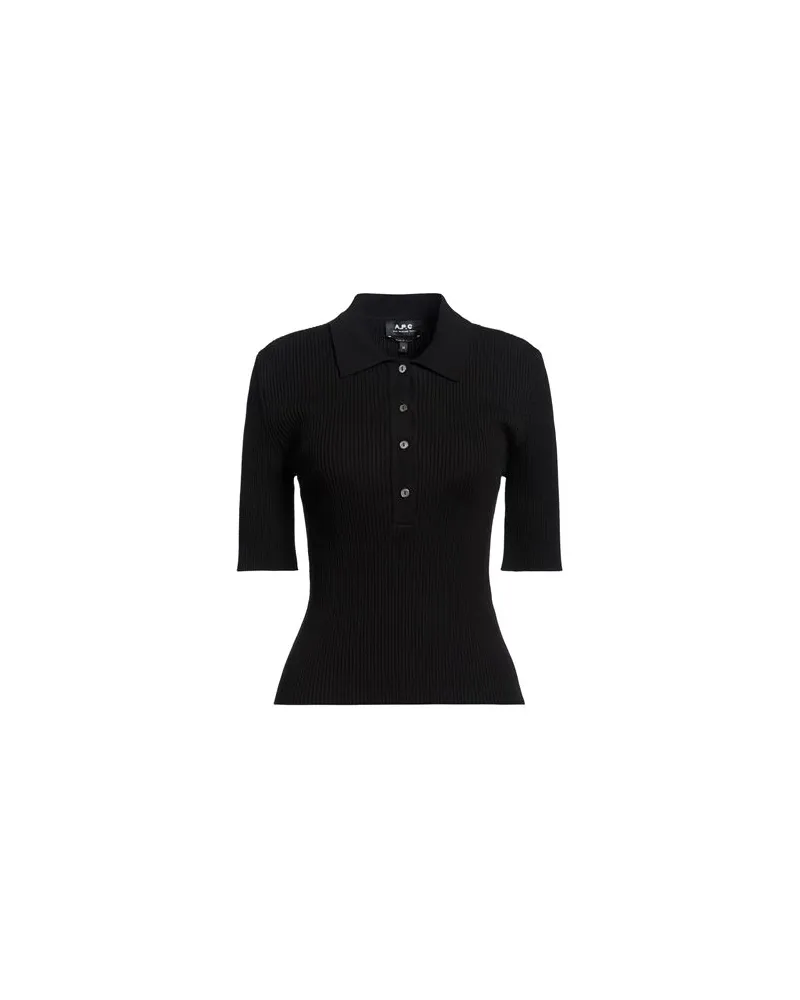 A.P.C. STRICKWAREN - Pulloverauf YOOX.COM Schwarz