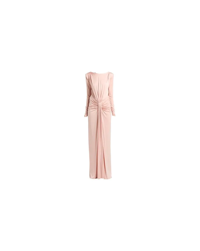 Elisabetta Franchi KLEIDER - Maxi-Kleiderauf YOOX.COM Hellrosa