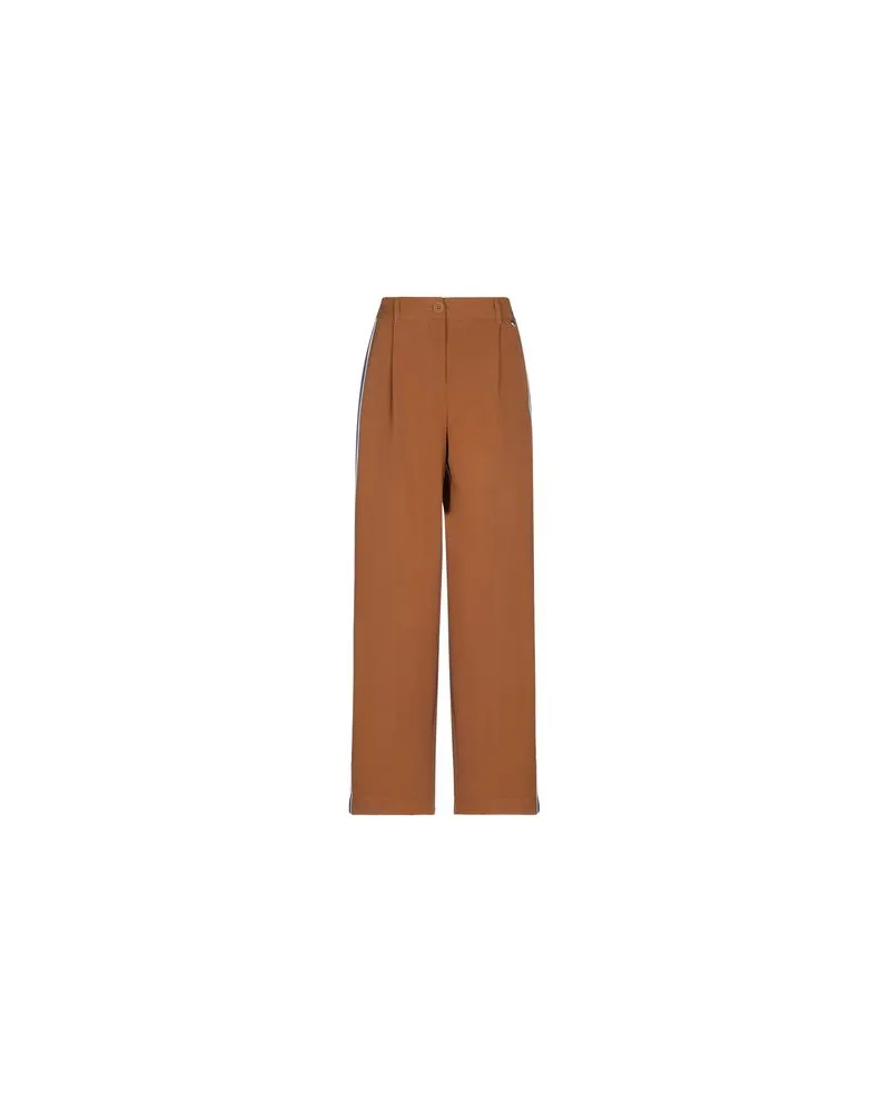 My Twin Twinset HOSEN & RÖCKE - Hosenauf YOOX.COM Braun