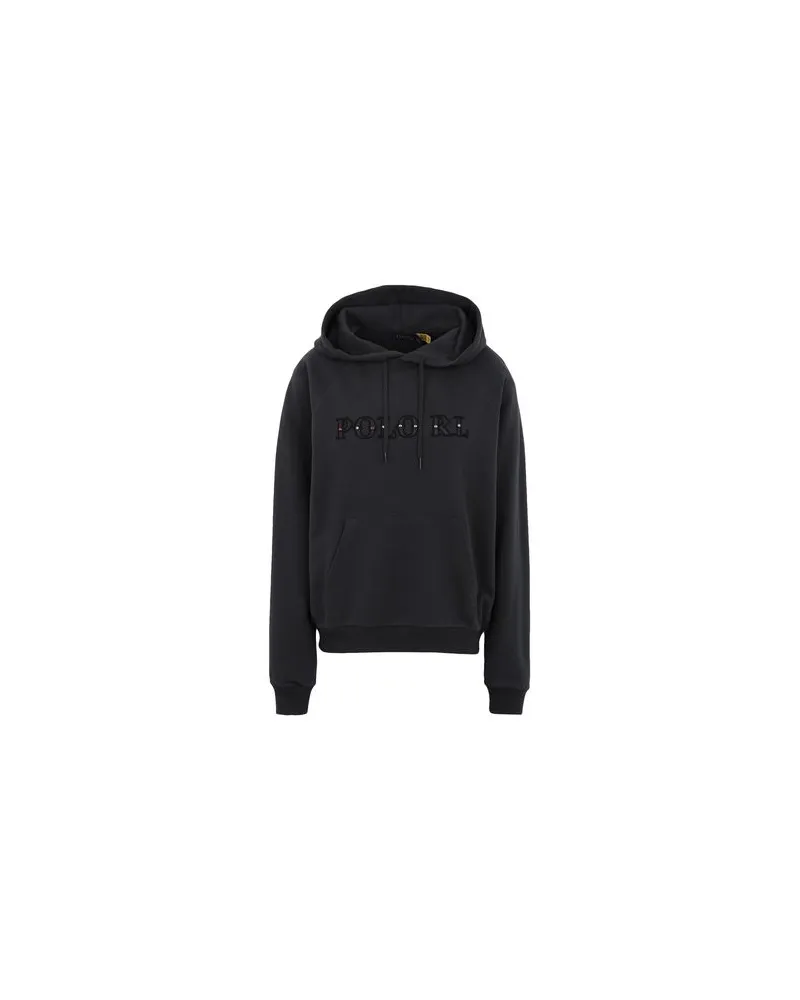 Ralph Lauren LOGO FLEECE HOODIE   - TOPS - Sweatshirtsauf YOOX.COM Braungrau