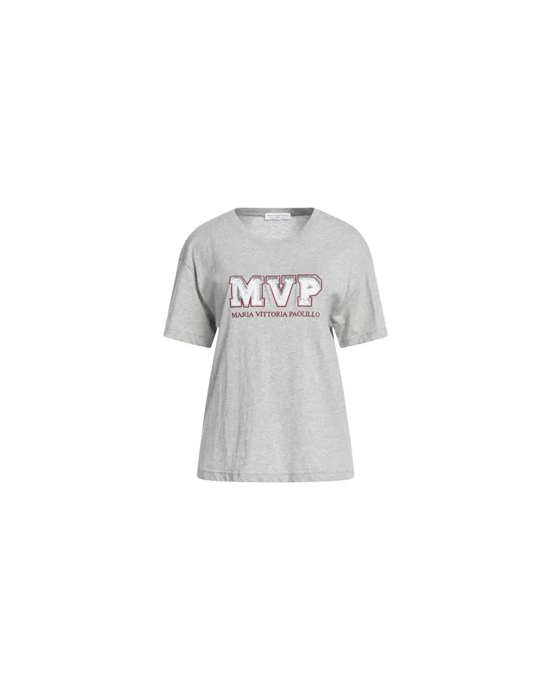 MVP Wardrobe TOPS - T-shirtsauf YOOX.COM Hellgrau