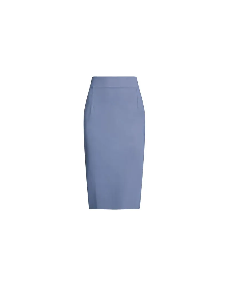 Chiara Boni HOSEN & RÖCKE - Midi-Röckeauf YOOX.COM Taubenblau