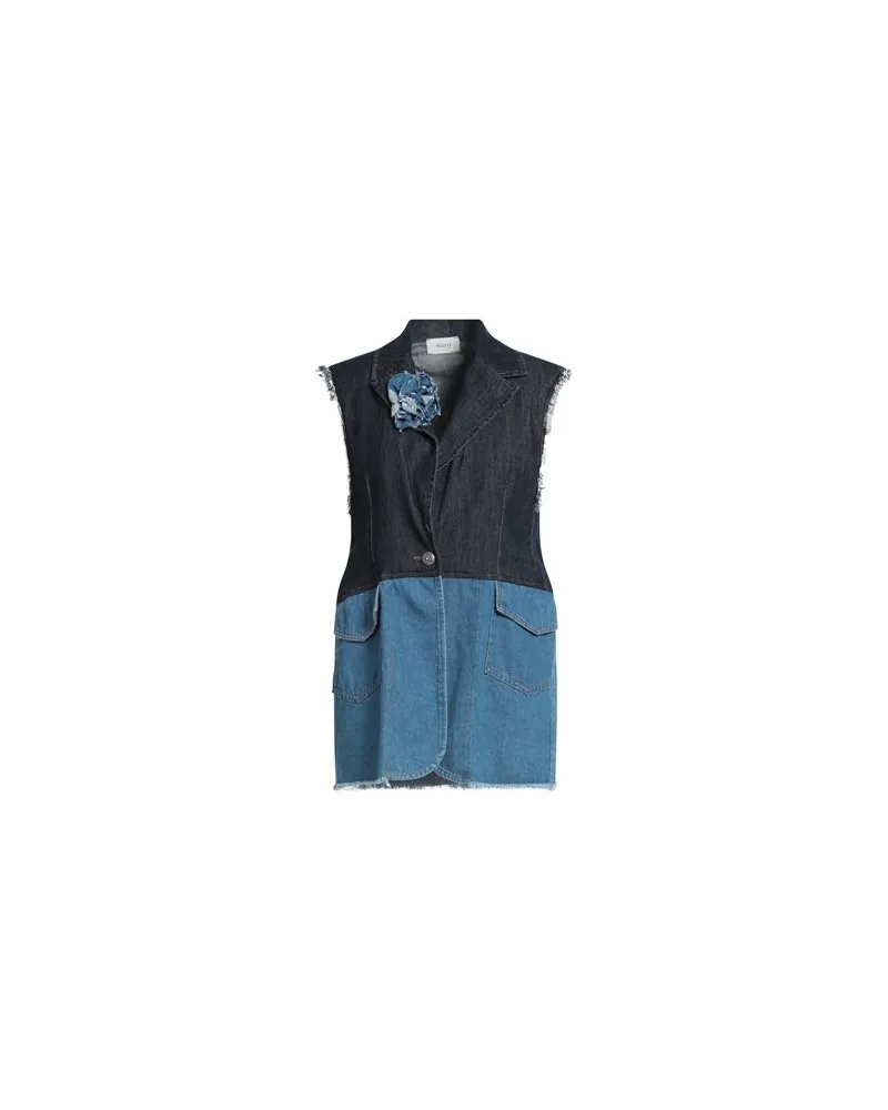VICOLO JACKEN & MÄNTEL - Jeansjacken/Mäntelauf YOOX.COM Blau