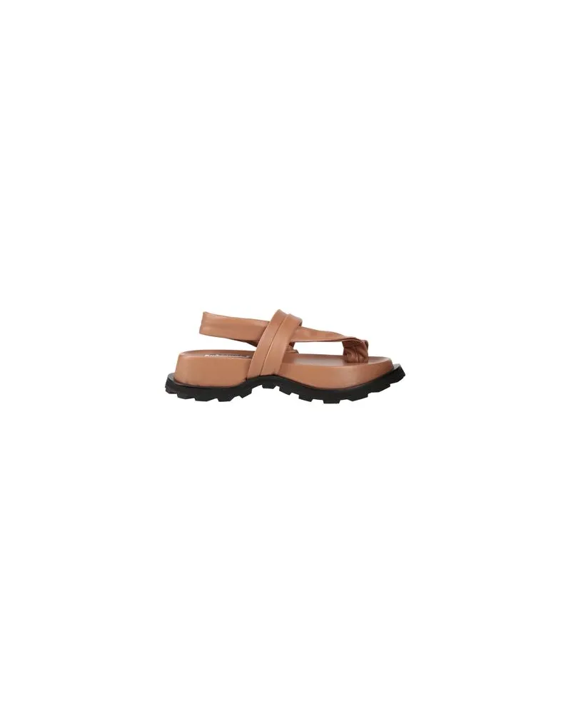 Jil Sander SCHUHE - Zehentrennerauf YOOX.COM Kamel