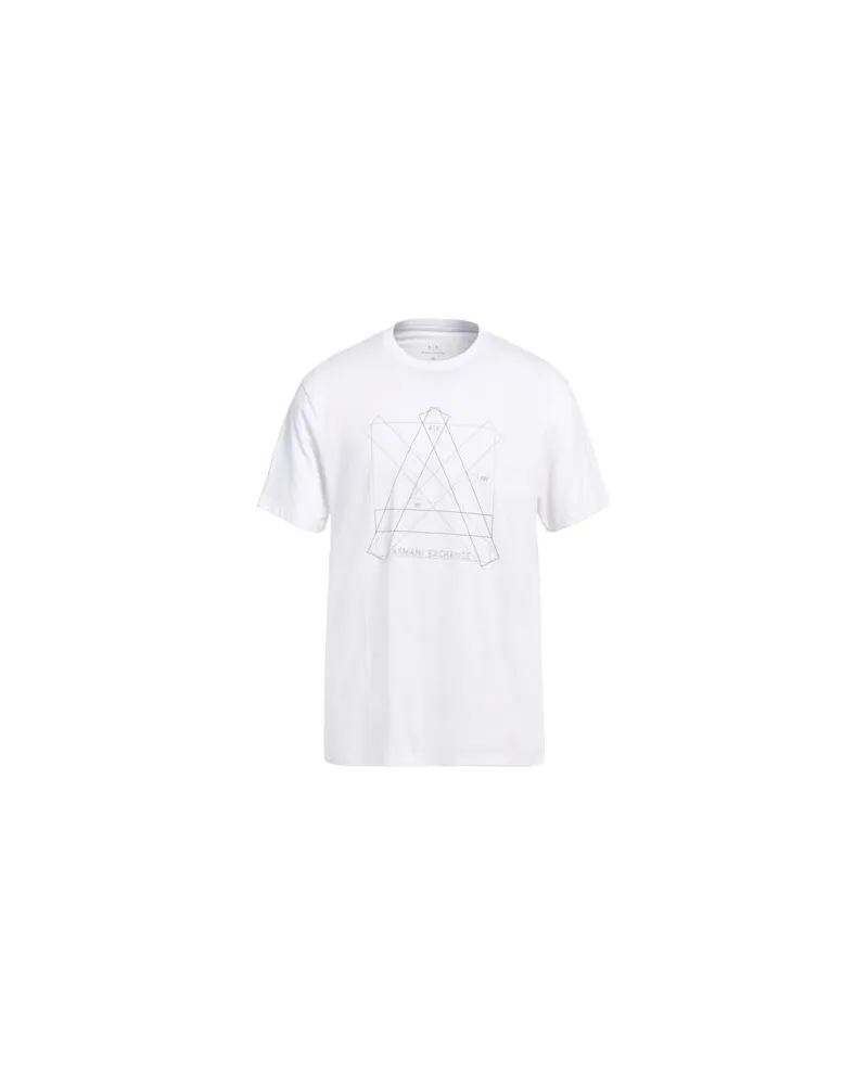 Armani Exchange TOPS - T-shirtsauf YOOX.COM Weiß