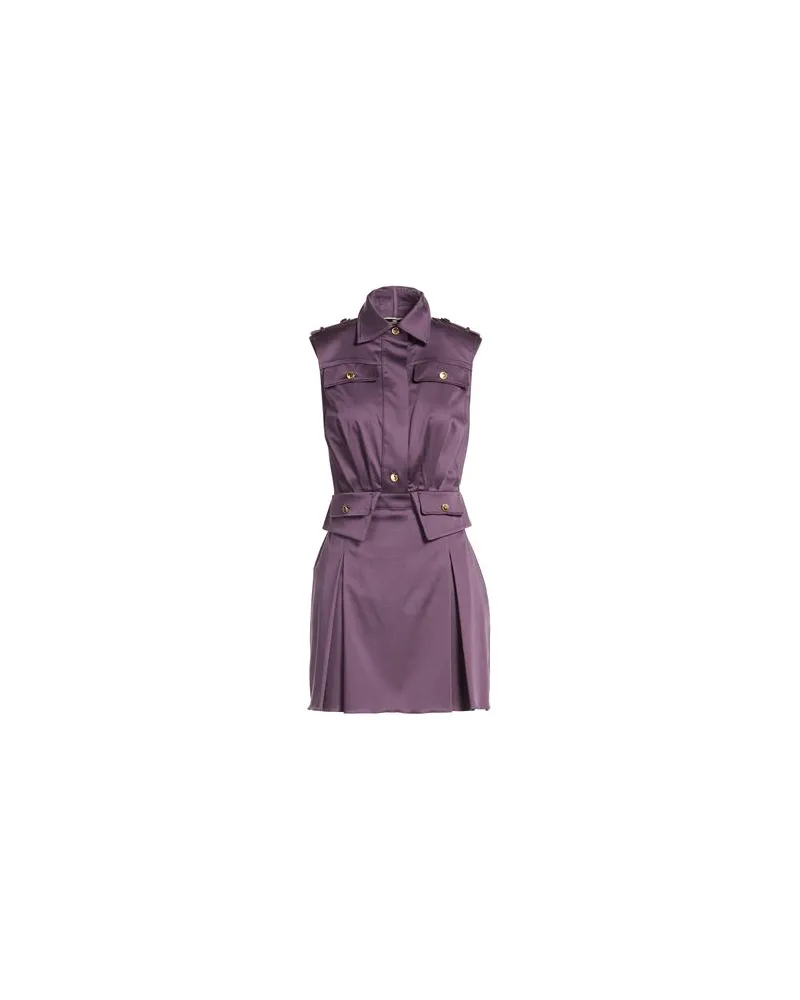 Elisabetta Franchi KLEIDER - Mini-Kleiderauf YOOX.COM Violett