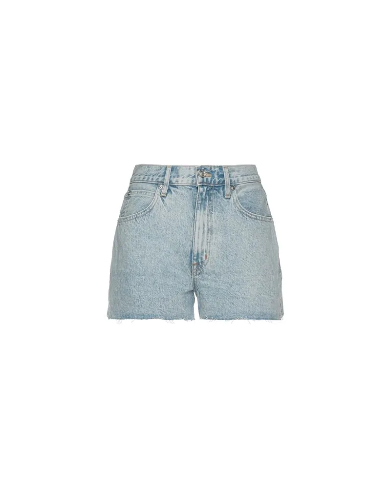 SLVRLAKE HOSEN & RÖCKE - Jeansshortsauf YOOX.COM Blau