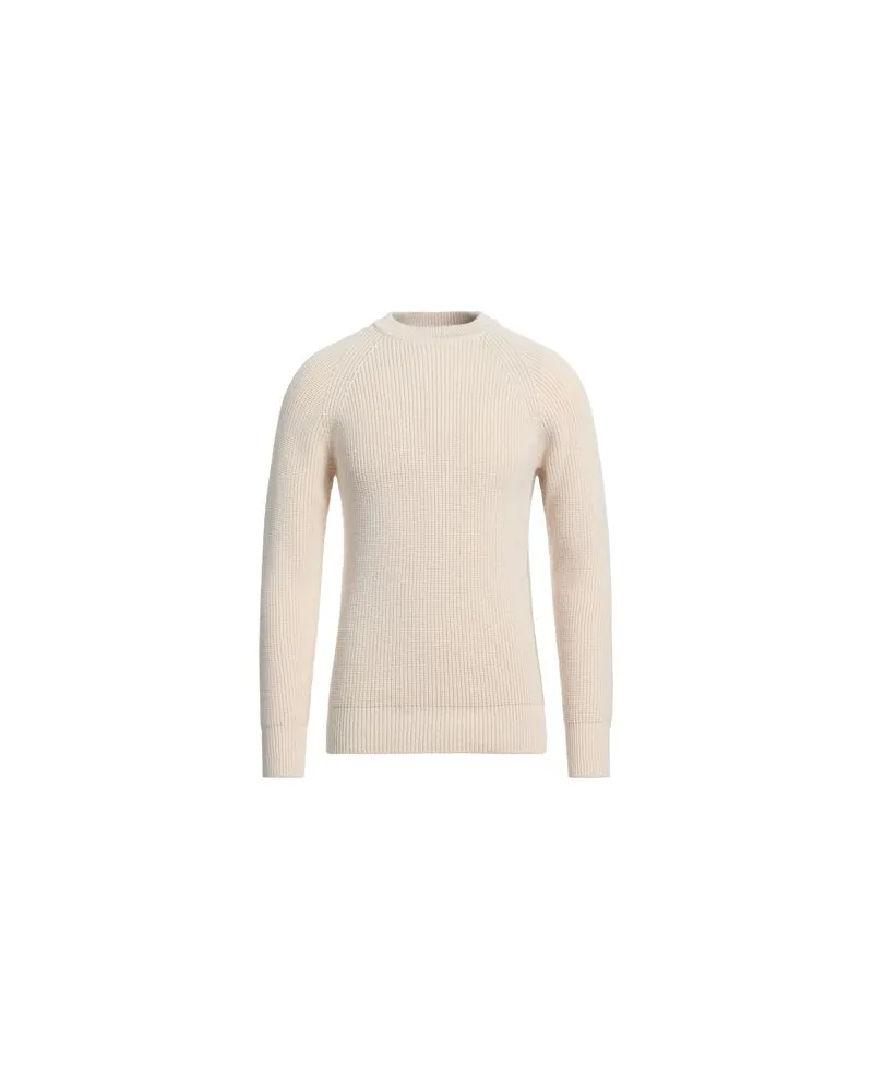 Alpha Studio STRICKWAREN - Pulloverauf YOOX.COM Cremeweiß