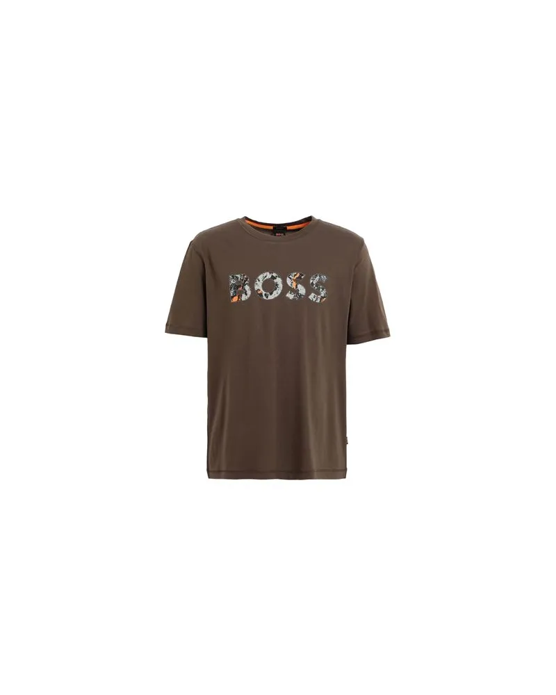 HUGO BOSS TOPS - T-shirtsauf YOOX.COM Militärgrün
