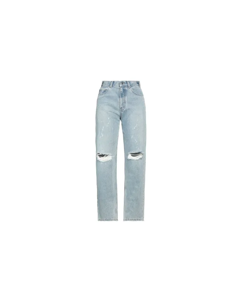WE 11 DONE HOSEN & RÖCKE - Jeanshosenauf YOOX.COM Blau