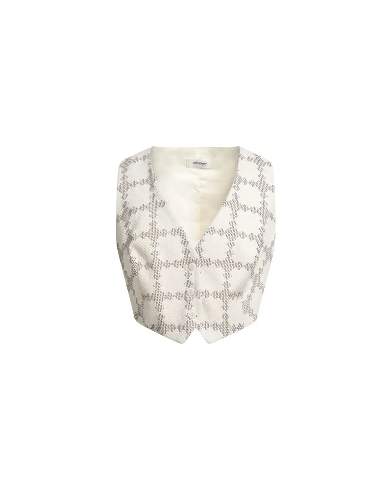 ottod’Ame ANZÜGE und CO-ORDS - Couture-Westenauf YOOX.COM Cremeweiß