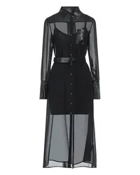 Patrizia Pepe Midi-Kleid Schwarz