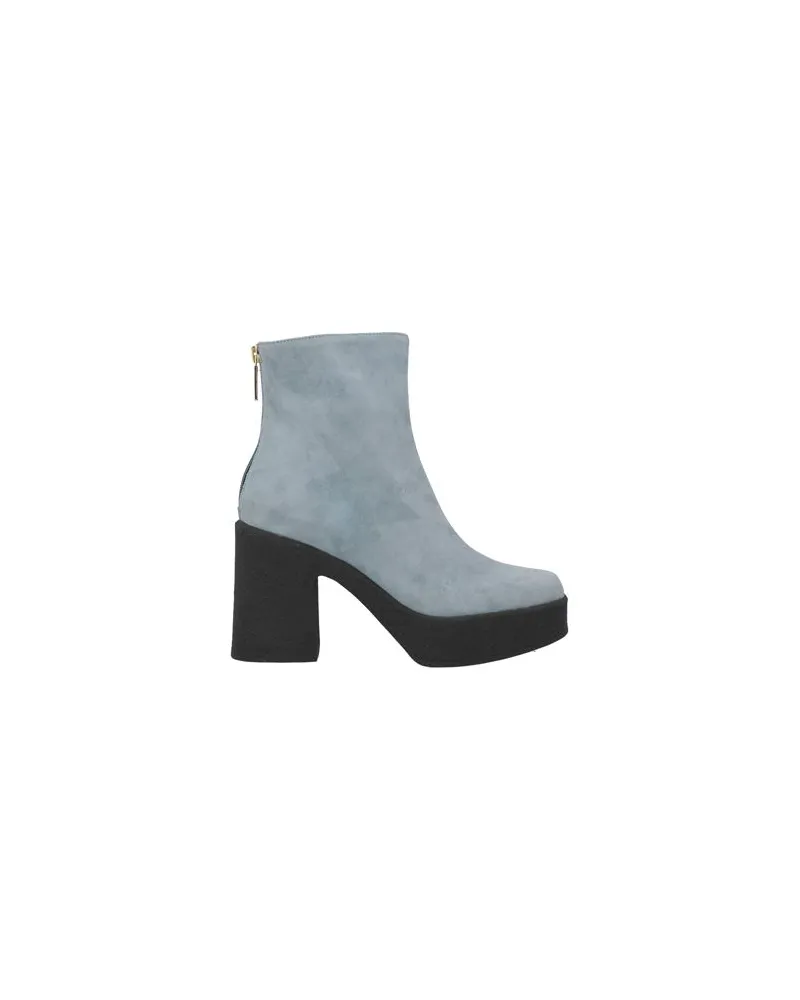Pollini SCHUHE - Stiefelettenauf YOOX.COM Hellblau