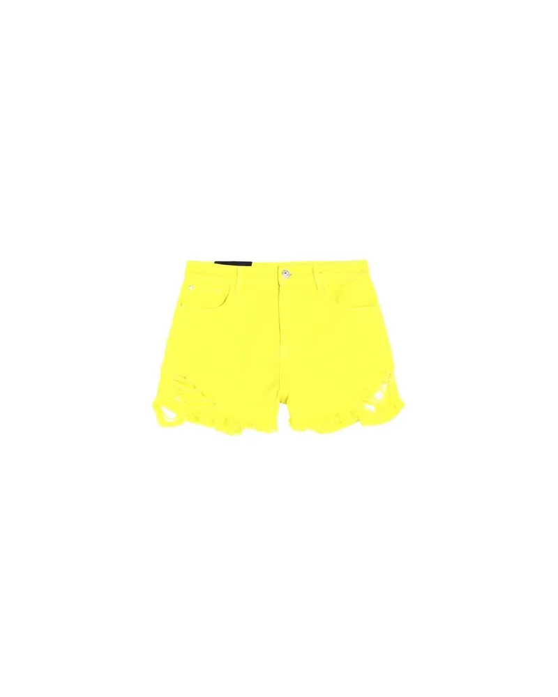 My Twin Twinset HOSEN & RÖCKE - Jeansshortsauf YOOX.COM Gelb