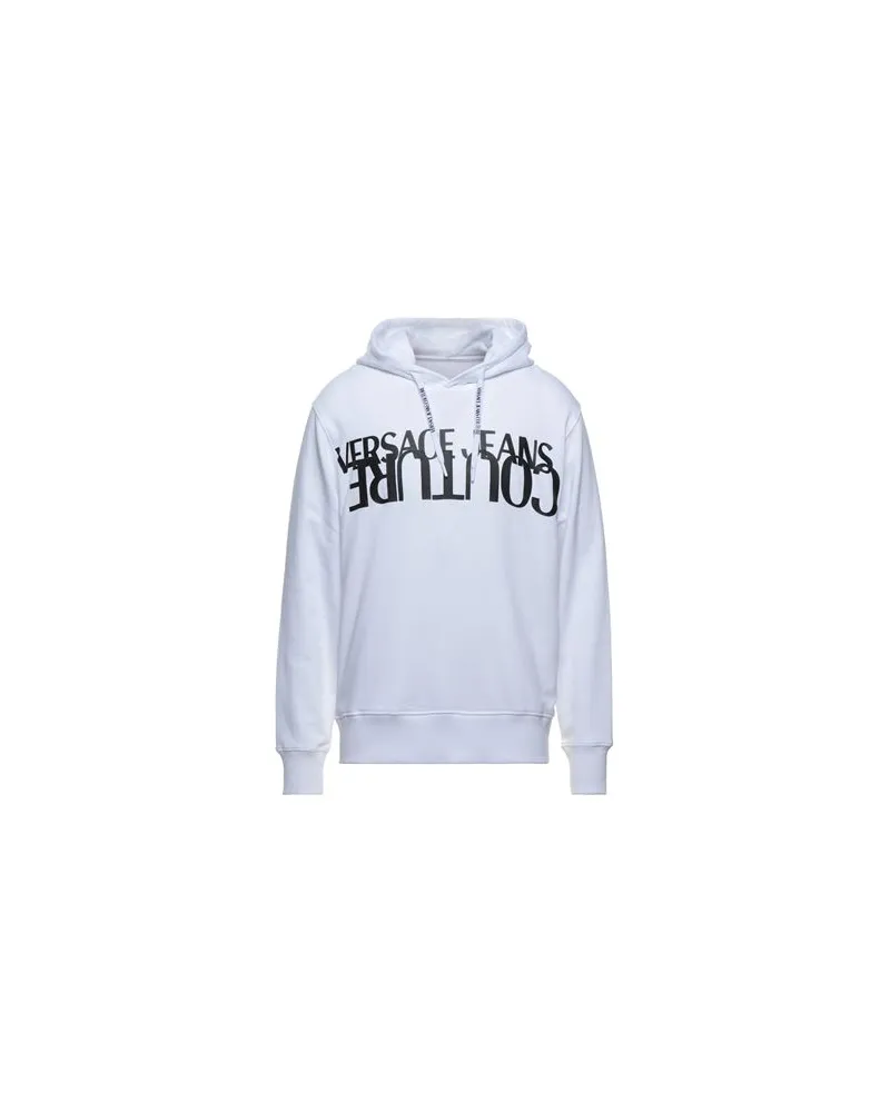 Versace Jeans TOPS - Sweatshirtsauf YOOX.COM Weiß