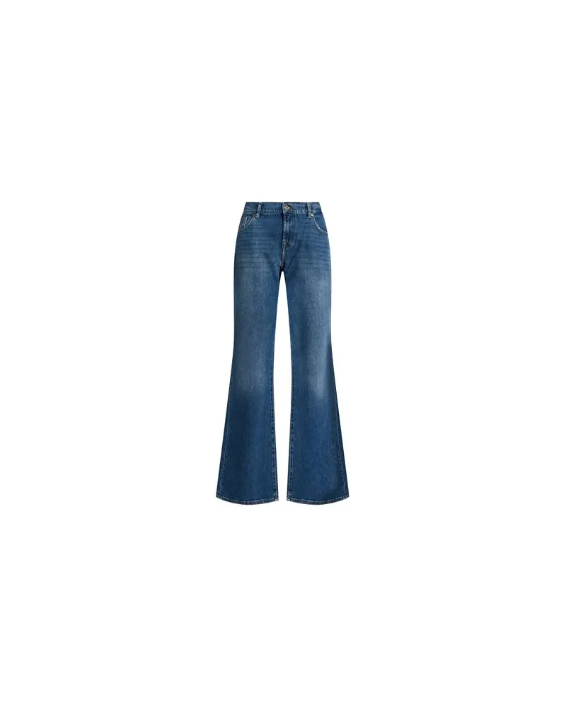 7 for all mankind HOSEN & RÖCKE - Jeanshosenauf YOOX.COM Blau