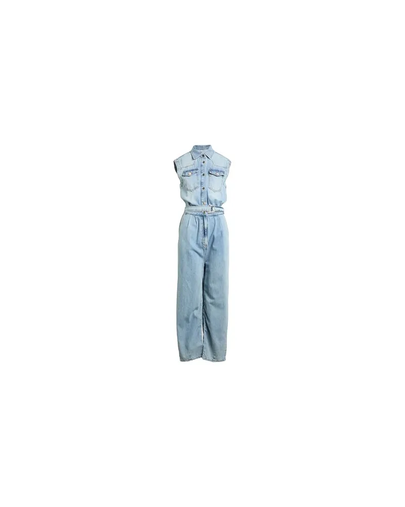 Liu Jo OVERALLS - Jumpsuitsauf YOOX.COM Blau