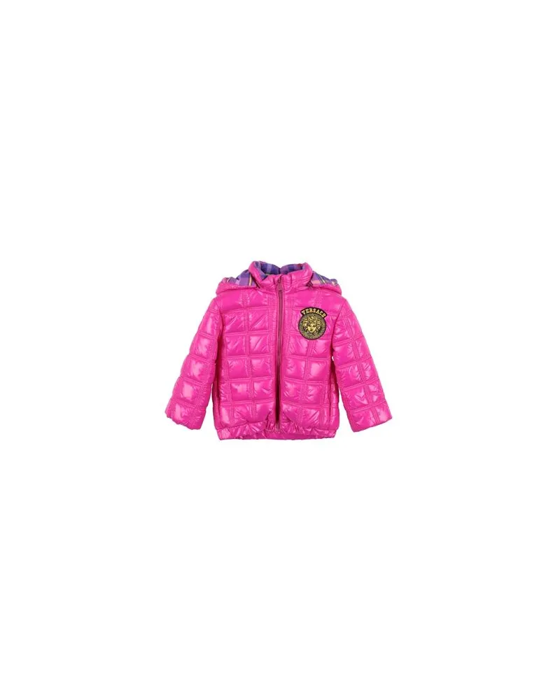 Versace JACKEN & MÄNTEL - Pufferjacken & Daunenjackenauf YOOX.COM Fuchsia