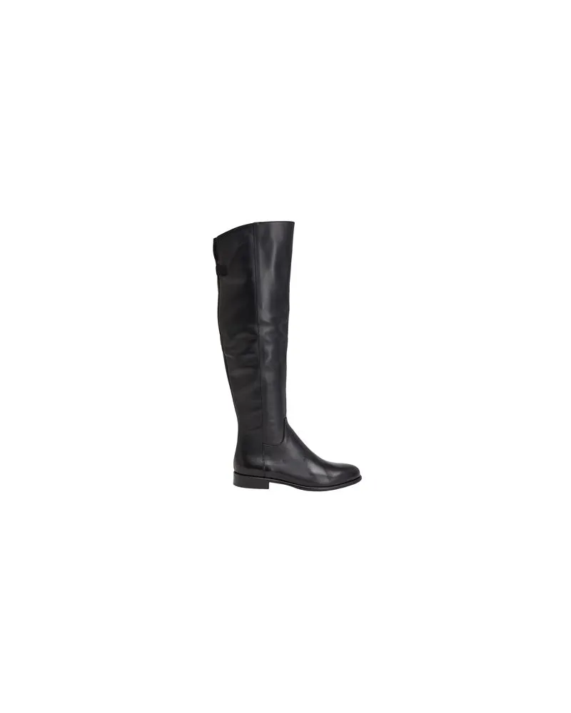 Leonardo Principi LEATHER OVER-THE-KNEE BOOTS  - SCHUHE - Stiefelauf YOOX.COM Schwarz