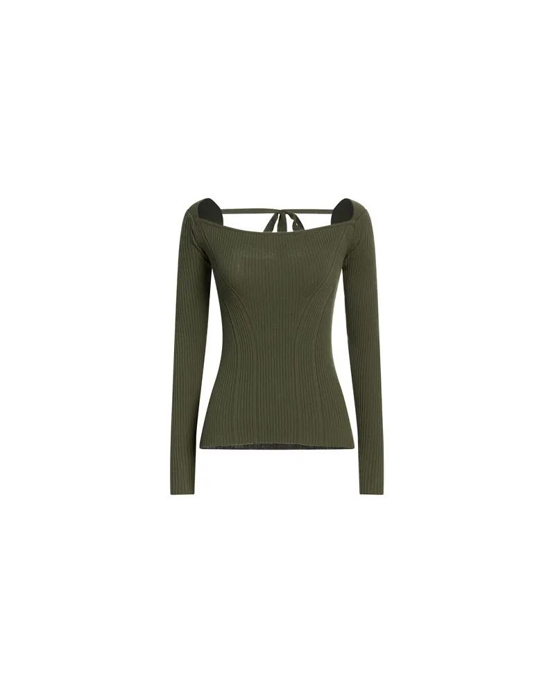 Simona Corsellini STRICKWAREN - Pulloverauf YOOX.COM Militärgrün