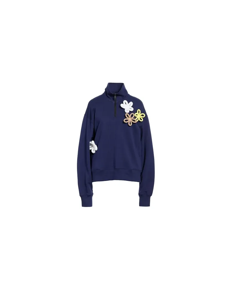 MSGM TOPS - Sweatshirtsauf YOOX.COM Marineblau