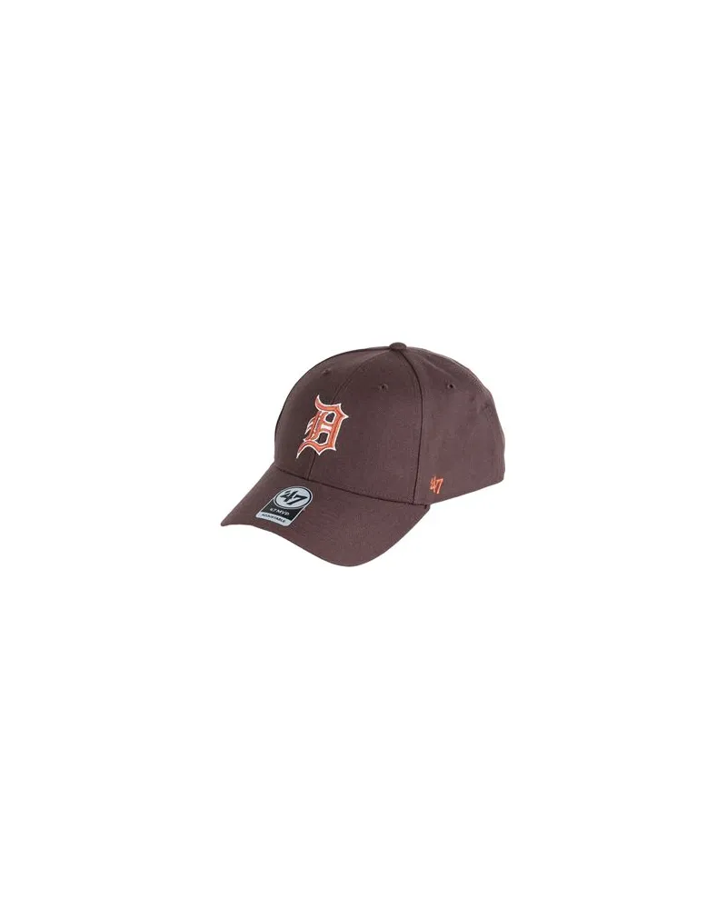 '47 Cappellino Sure Shot MVP Snapback Detroit Tigers  - '47 Cappellino Sure Shot MVP Snapback Detroit Tigers - ACCESSOIRES - Mützen & Hüteauf YOOX.COM Braun