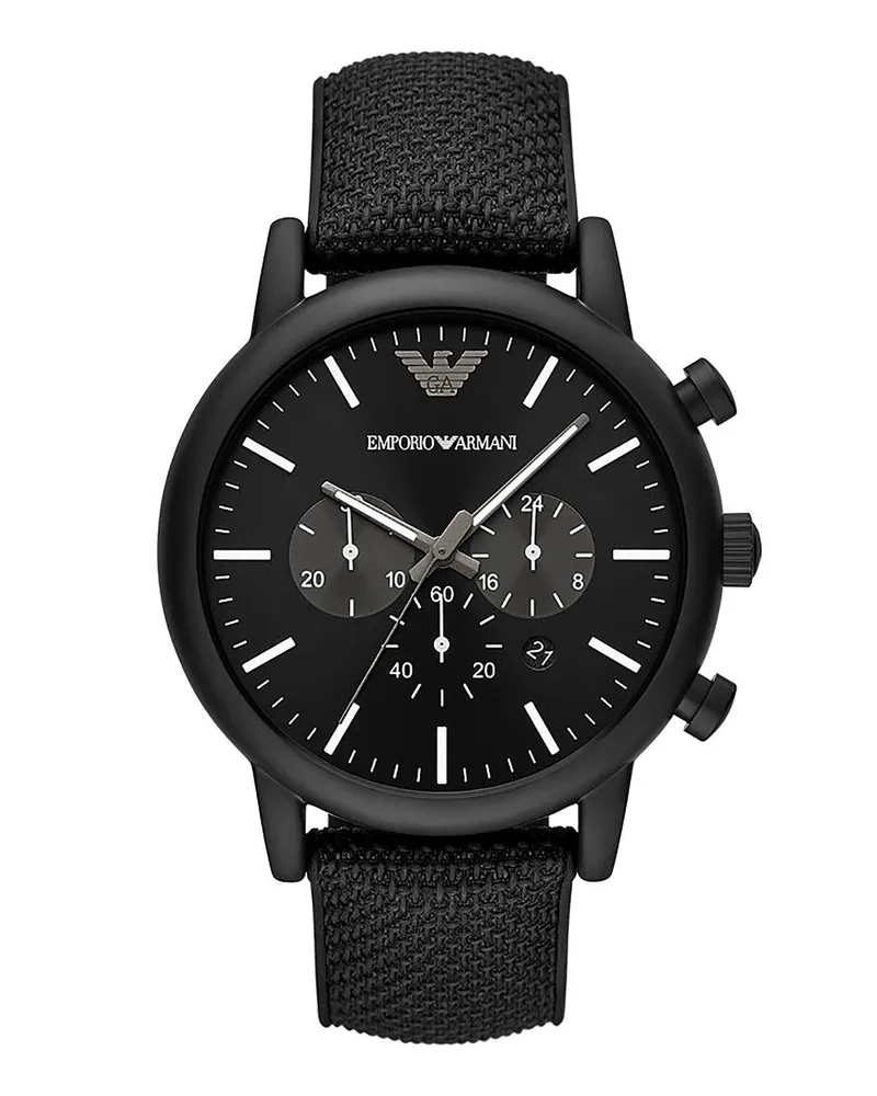 Emporio Armani Armbanduhr Schwarz