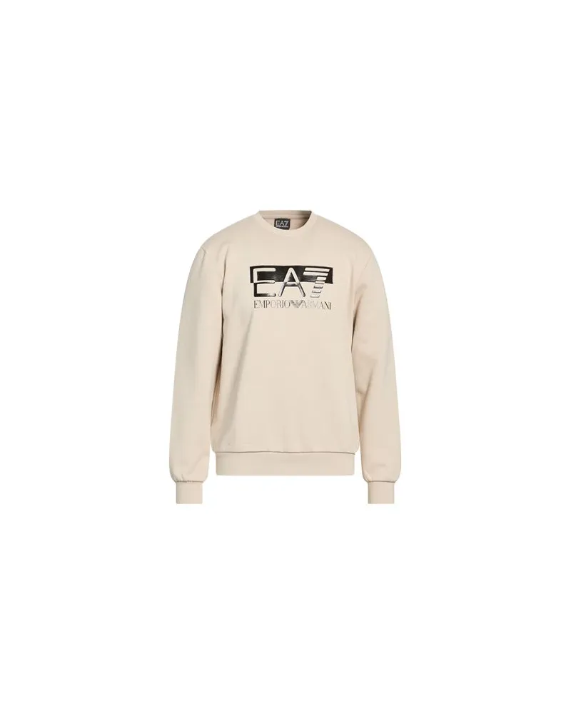 EA7 TOPS - Sweatshirtsauf YOOX.COM Beige