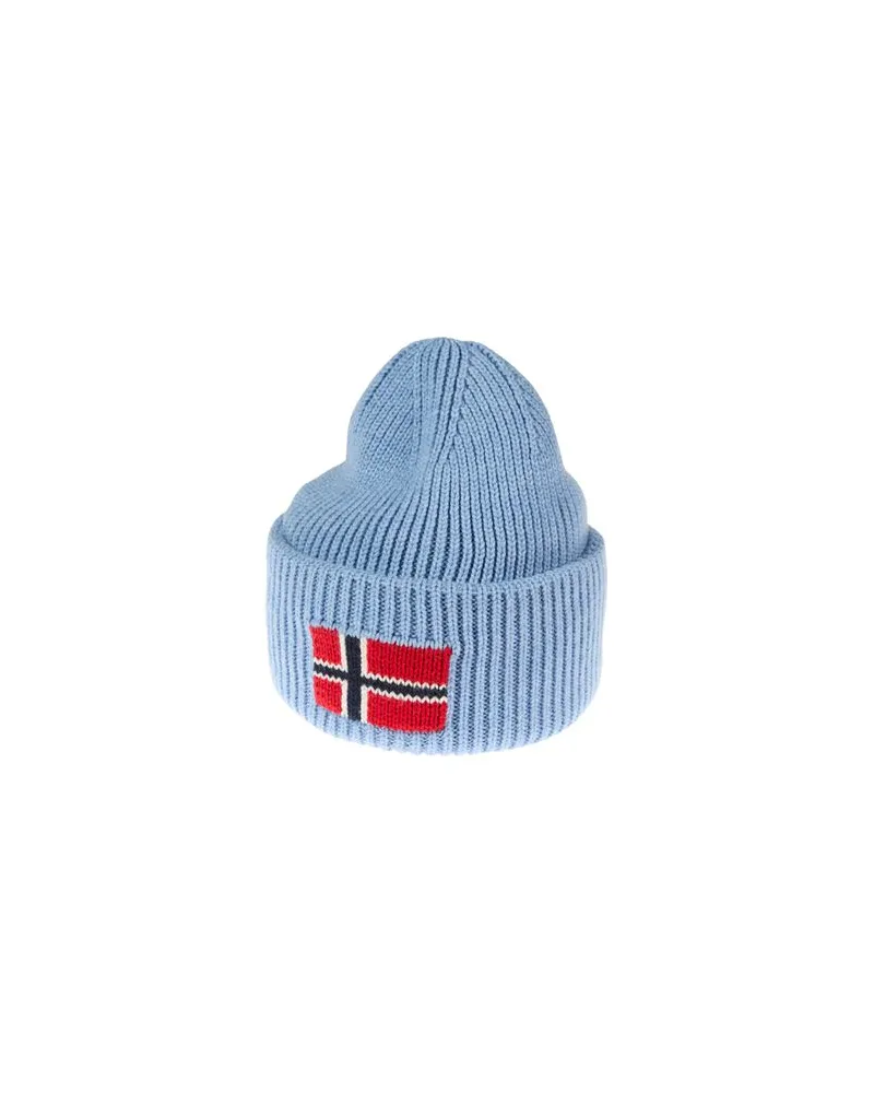 Napapijri F-EVEI - ACCESSOIRES - Mützen & Hüteauf YOOX.COM Hellblau