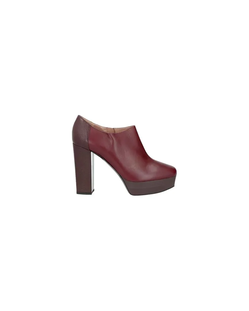 Pollini SCHUHE - Stiefelettenauf YOOX.COM Bordeaux